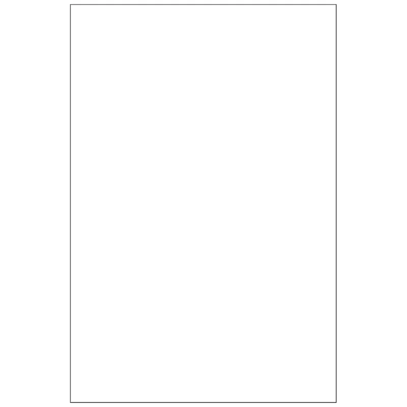 Placa MDF melaminat Kronospan, 2 fete, alb, 2800 x 2070 x 18 mm