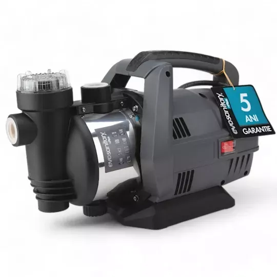 Pompa suprafata, adancime 8 m, 800W, Booster GBP800 Evosanitary Plus, debit 3300l/h, 3.8 bar, inaltime 38 m, filtru incorporat