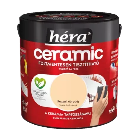 Vopsea ultra-lavabila de interior Héra Ceramic Trezire de Dimineata 2.5L