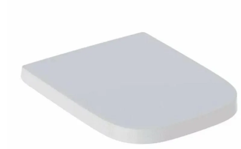 Capac vas wc, Geberit, Selnova, soft close, duroplast, alb, 35.5x44.5x4.5cm