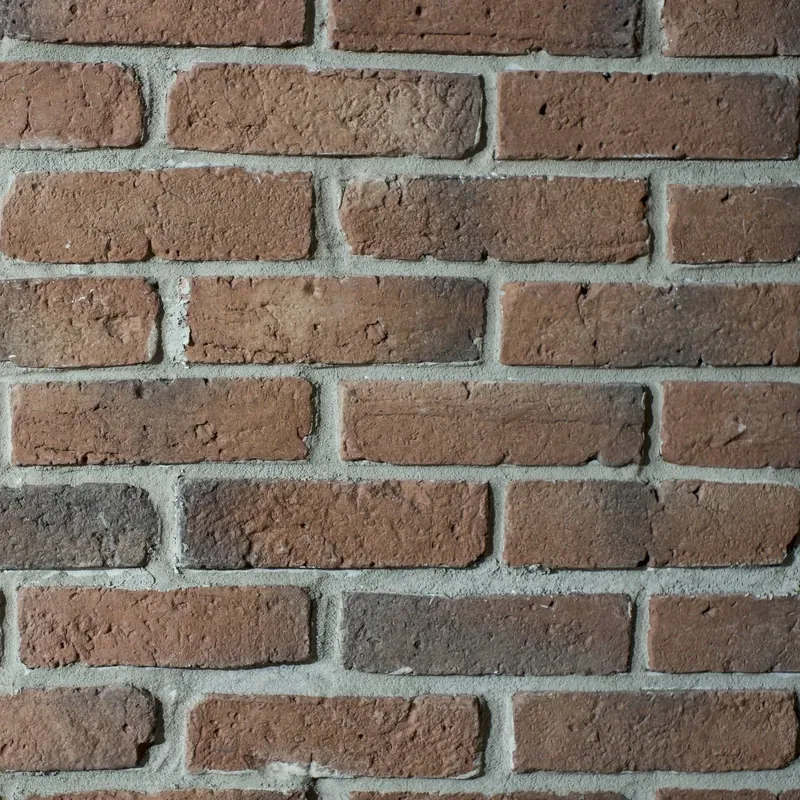 Caramida aparenta, interior / exterior, Modulo Chester Brick, gri si rosu violet cutie