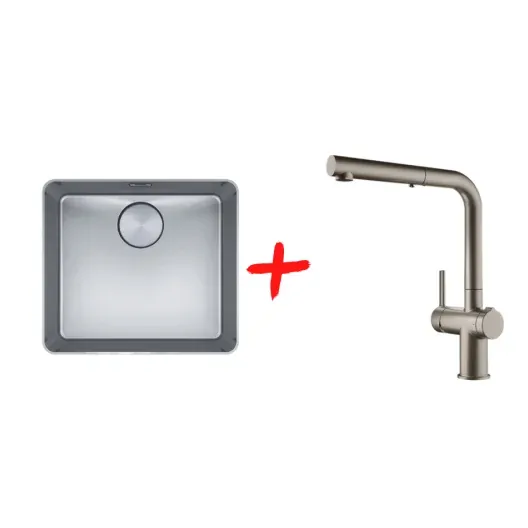 CHIUVETA INOX MYX 210-45+BATERIE ACTIVE TWIST