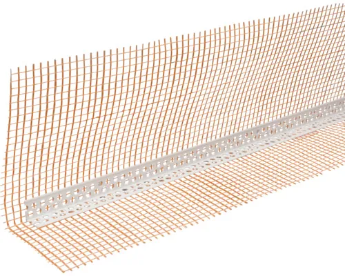 Profil colțar PROFEEL PVC cu plasă 10x15x2500 mm buc