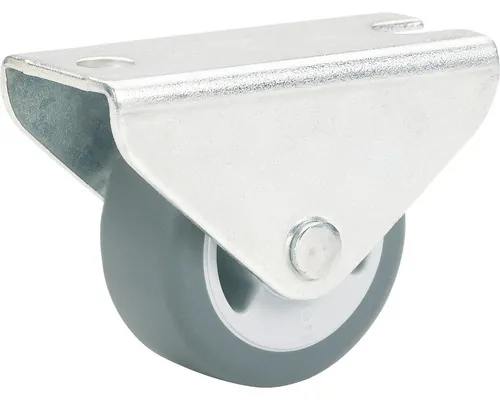 Roată metalică & plastic Tarrox Ø30mm, placă fixare 30x14 mm, cu rulment buc