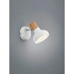 Spot latika 1xe14 alb cu aspect lemn R81521031 Trio