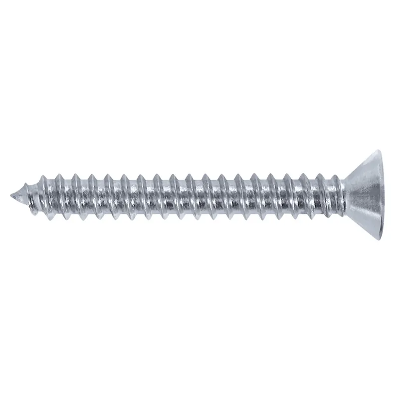 Surub autofiletant pentru tabla, cu cap inecat, amprenta Phillips, Friulsider TPS, otel, zincat alb, 4.8 x 25 mm, 25 bucati 25buc