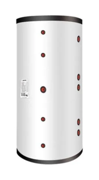 Acumulator incalzire, Cordivari, Eco Combi3, 500L, montaj vertical, serpentina apa calda menajera, doua serpentine surse exterioare