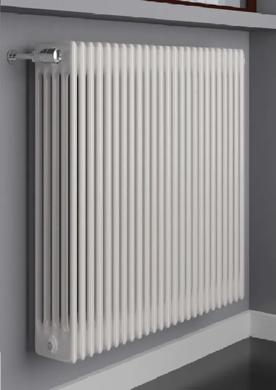 Calorifer (radiator), alb, otel, Cordivari, Ardesia, 1500x138 mm, 891 W, 5 coloane, 3 elementi, tubular