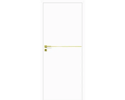 Foaie de ușă Classen alb mat Milk 4Z 203,5x64,4 cm dreapta 3 balamale buc