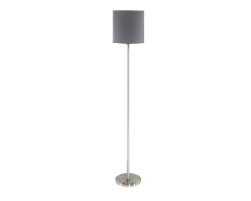 Lampadar Eglo Pasteri E27 max. 1x60W, gri mat/textil buc