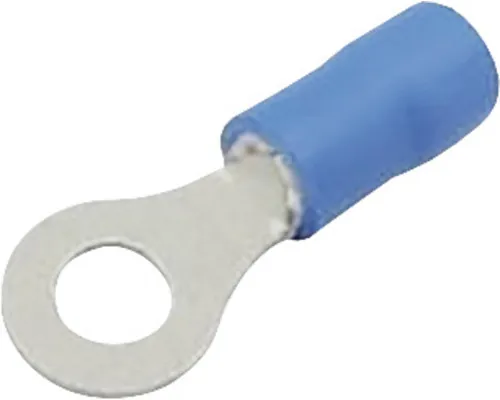 Papuci izolați Starke 1,5-2,5 mm² cu inel M5, 50 bucăți, culoare albastră pac