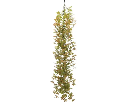 Plantă artificială agățătoare Gynostemma pentaphyllum verde buc