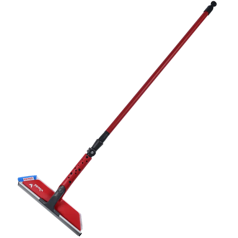 Sistem de curatat geamuri 2 in 1 Vileda, maner telescopic 75-130 cm