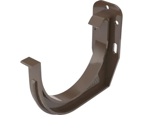 Cârlig aplicat jgheab PVC PRECIT Ø 75 mm maro ciocolată buc