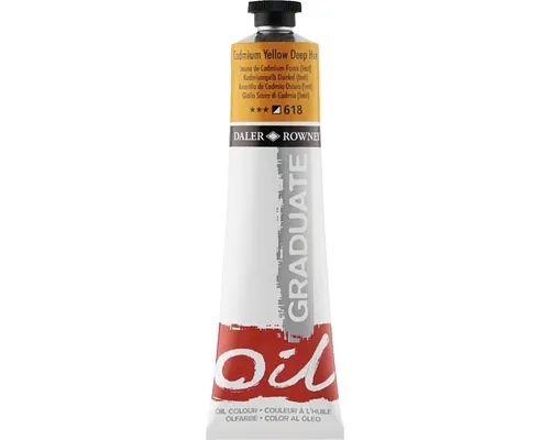Culoare ulei Graduate 618 Cadmium Yellow Deep Hue 38 ml buc