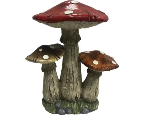 Figurină decorativă ciupercă Lafiora 34x23,5x42 cm buc