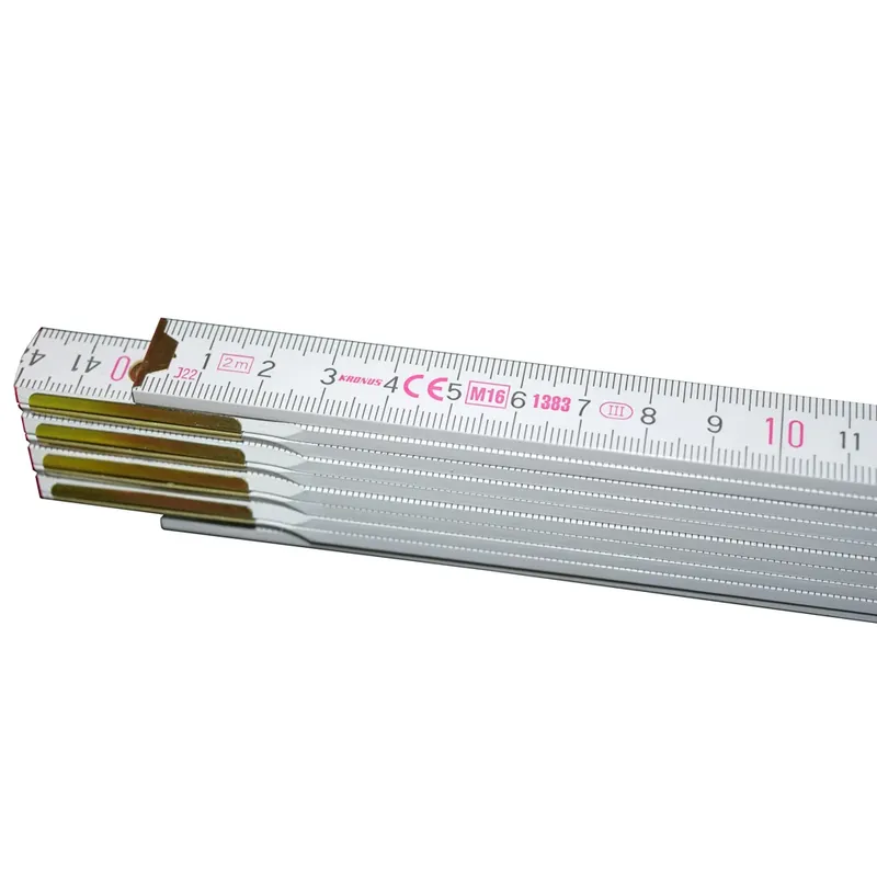 Metru pliabil, din lemn, Kronus 7710W, 2 m buc