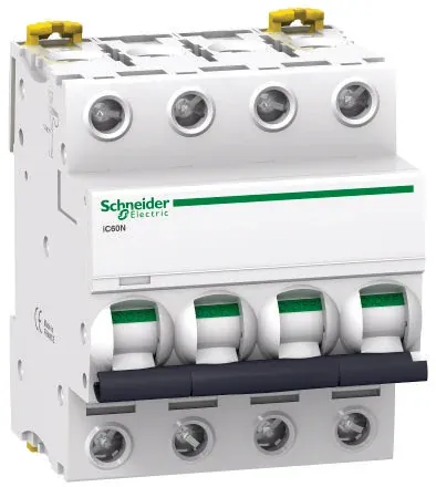 Siguranta automata modulara Schneider Electric iC60N A9F74420, 4P, 20 A, curba C buc