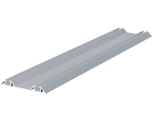Șină pentru uși glisante inferioară Häfele ÄDOOR EASY, grosime ușă 18mm, 63x2000x7,5mm (lXLxH), aluminiu aluminiu buc