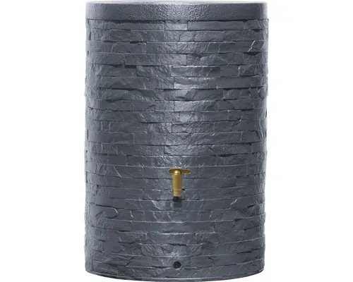 Butoi apă de ploaie 4rain ARONDO 250 l gri grafit buc