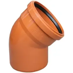 Curba canal PVC 45gr d.250 Valrom