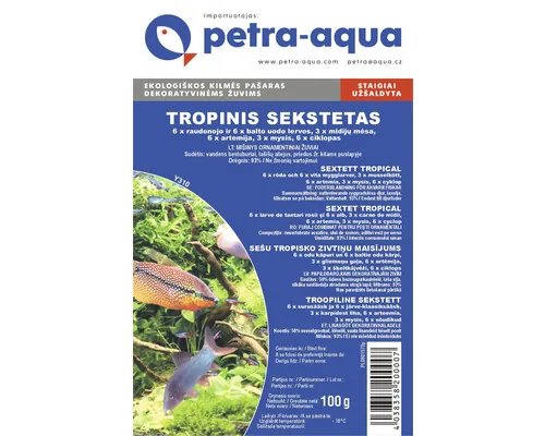 Hrană pentru pești Tropical mix 100 g buc