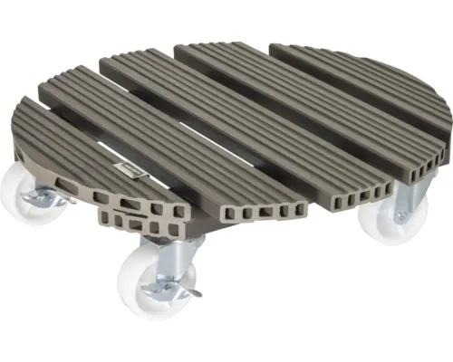 Suport ghiveci cu roți Wagner System Ø 38 cm nisipiu capacitate 150 kg buc