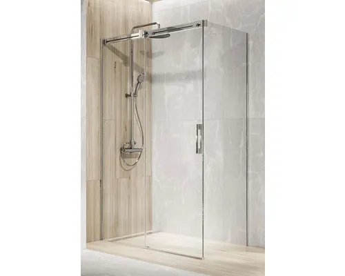 Perete sticlă duș frontal Radaway Espera Pro KDJ 64x200 cm, dreapta, sticlă transparentă, profil crom buc
