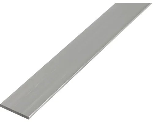 Platbandă aluminiu Alberts 70x3 mm, lungime 2m, pentru decorațiuni buc