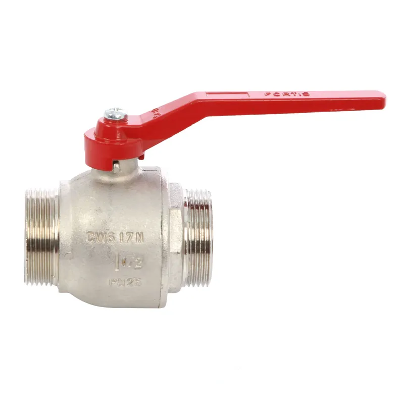 Robinet cu bila Fratelli Fortis 789M, filet exterior-exterior, alama, 1 1/2", actionare maneta buc