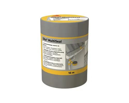 Bandă bituminoasă Sika MultiSeal sigilantă împotriva infiltrațiilor și curenților de aer 300 mm 10 m gri buc
