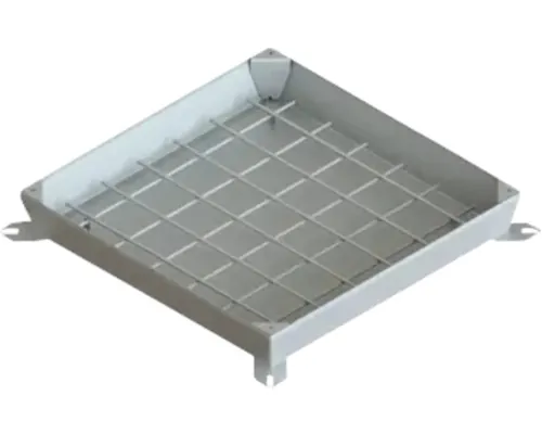 Capac ascuns VODALAND Urban din oțel zincat B125 380x380 mm buc