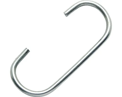Cârlig tip C Pösamo 8x100 mm oțel zincat, pachet 2 bucăți