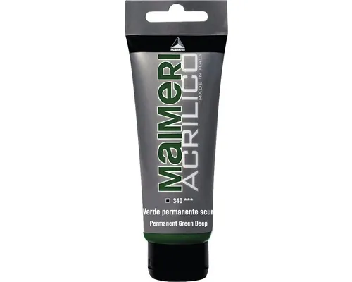 Culoare acrilică Acrilico 340 Permanent Green Deep 75 ml buc