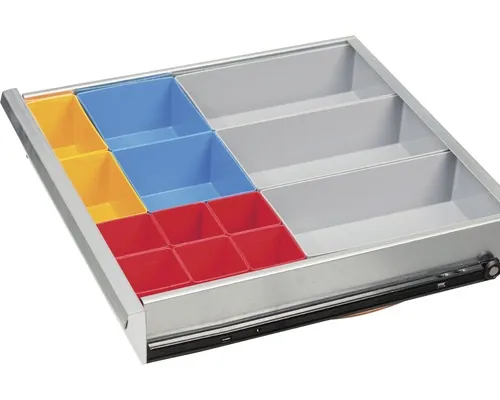 Cutie organizator 330x370x70 mm cu 13 casete, pentru dulap Küpper 455mm buc