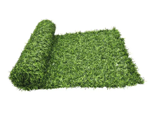 Imitație gard viu/ paravan cu frunze Gazon PVC 2x10 m verde buc