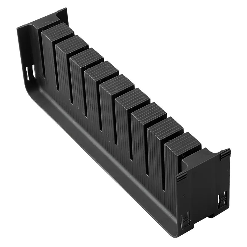 Organizator cutite pentru sertar Scilm, antracit, 147 mm lungime, 32 mm latime, 47 mm inaltime