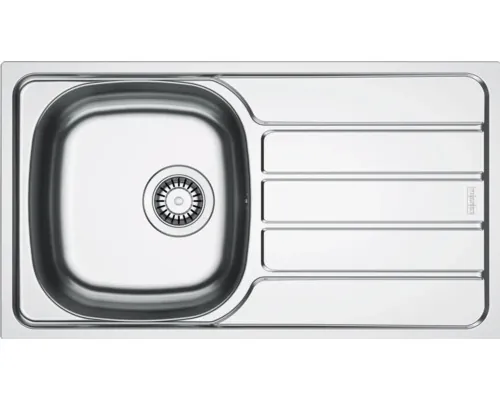 Chiuvetă bucătărie inox 1 cuvă Franke 101.0715.814 78x43,5 cm cu picurător dreapta buc
