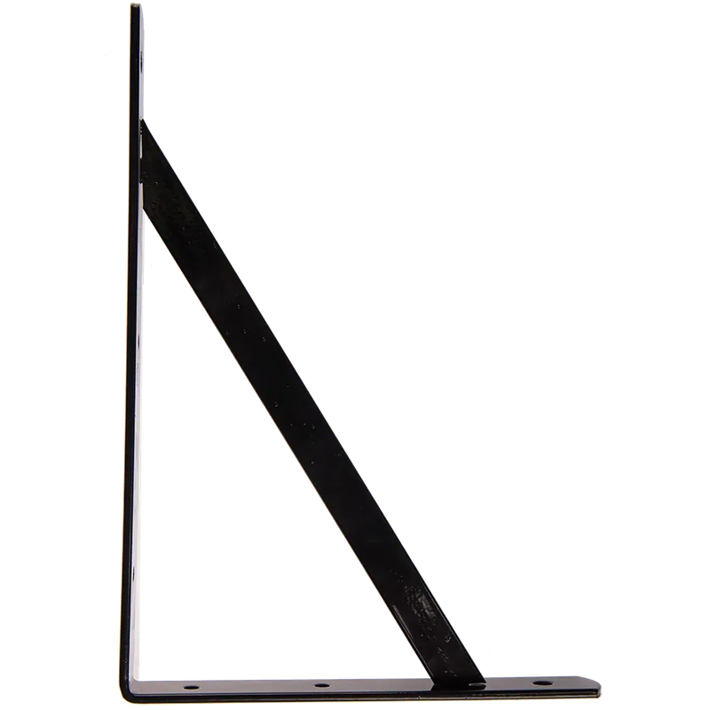 Consola punte, neagra, 300 x 200 x 30 mm