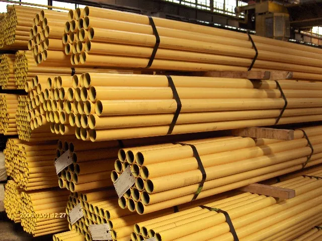 TEAVA TRASA PENTRU GAZ 42,4X3,2 GALBENA