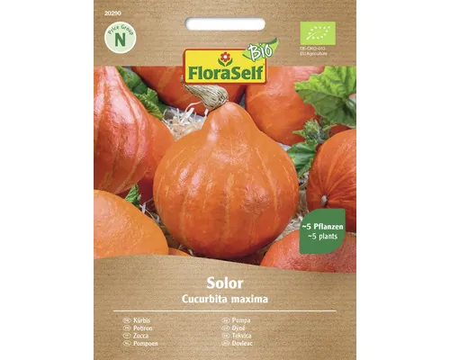 Bio Semințe legume FloraSelf Bio dovleac solor F1 buc
