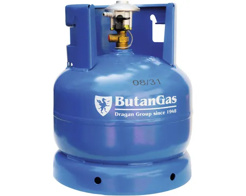 Butelie pentru gaz propan ButanGas max. 5,5 kg, goală buc