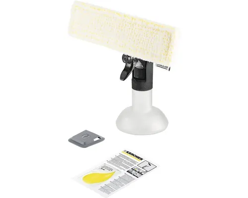 Pulverizator manual cu lavetă Kärcher 250 ml, pentru aparate de curățat geamuri buc