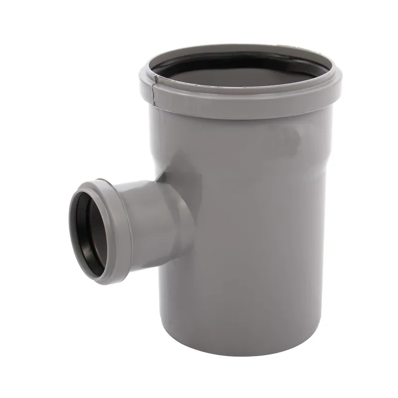 Ramificatie polipropilena, pentru scurgere, gri, D 50 x 40 mm, 87 grade