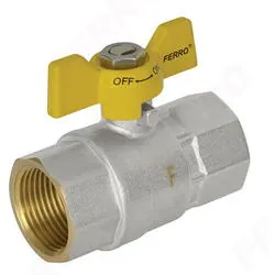 Robinet gaz Ferro 1/2 fi 37KGMS10
