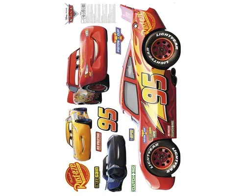 Sticker perete Komar Disney Cars XXL 127x200 cm buc