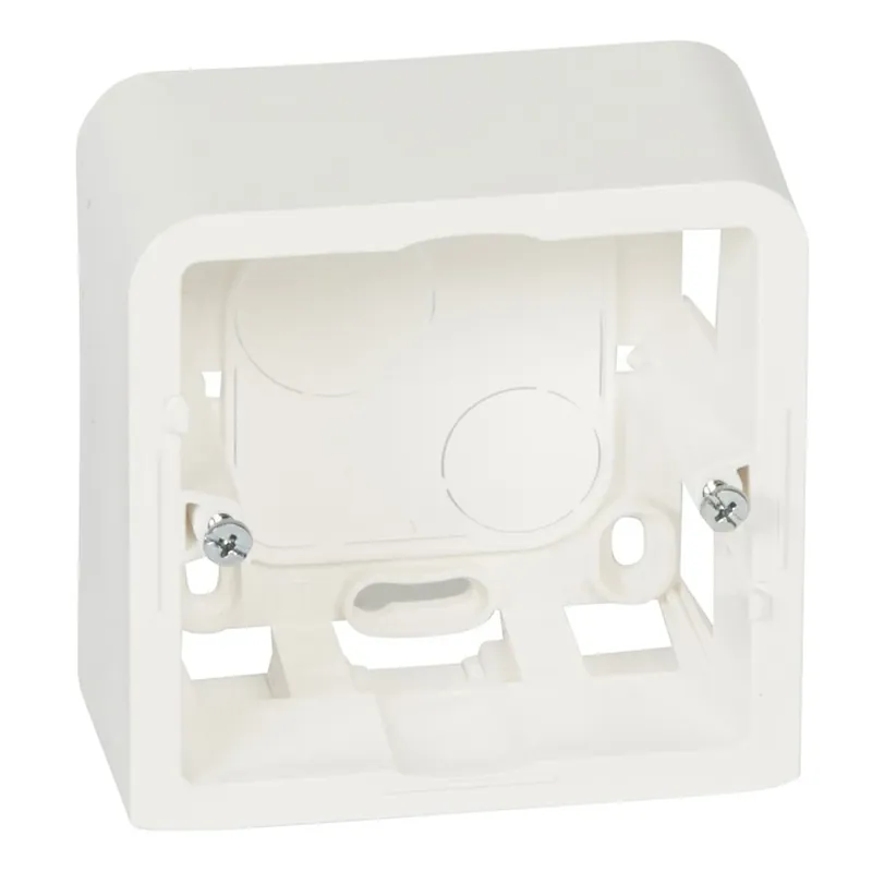 Cadru aparent Legrand Mosaic 080281, 2 module, alb, pentru priza / intrerupator buc