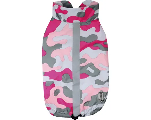 Pelerină câini Pollock L 45 cm camuflaj roz buc