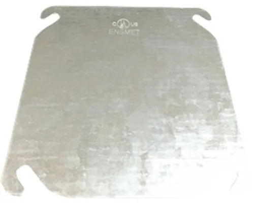 Capac doză legături Courbi 100x100 mm metalic buc