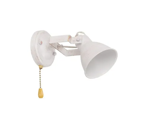 Spot aplicat Juno E27 max. 1x60W, alb patinat buc